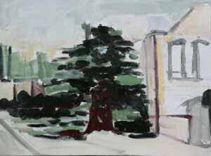 boom, oil on canvas, 40 x 50 cm, 2024