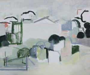 landschap, oil on canvas, 50 x 60 cm, 2024