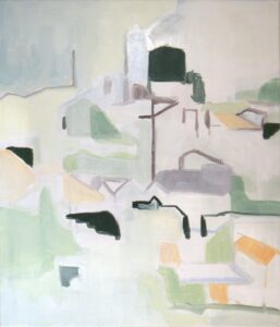 Issoire oil on canvas A view 70 x 60 cm 2022