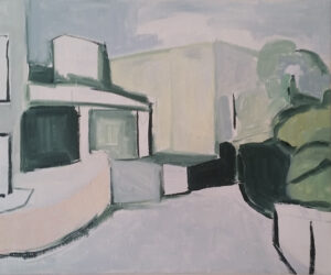 Las Hurdes oil on canvas A view 50 x 60 cm 2020